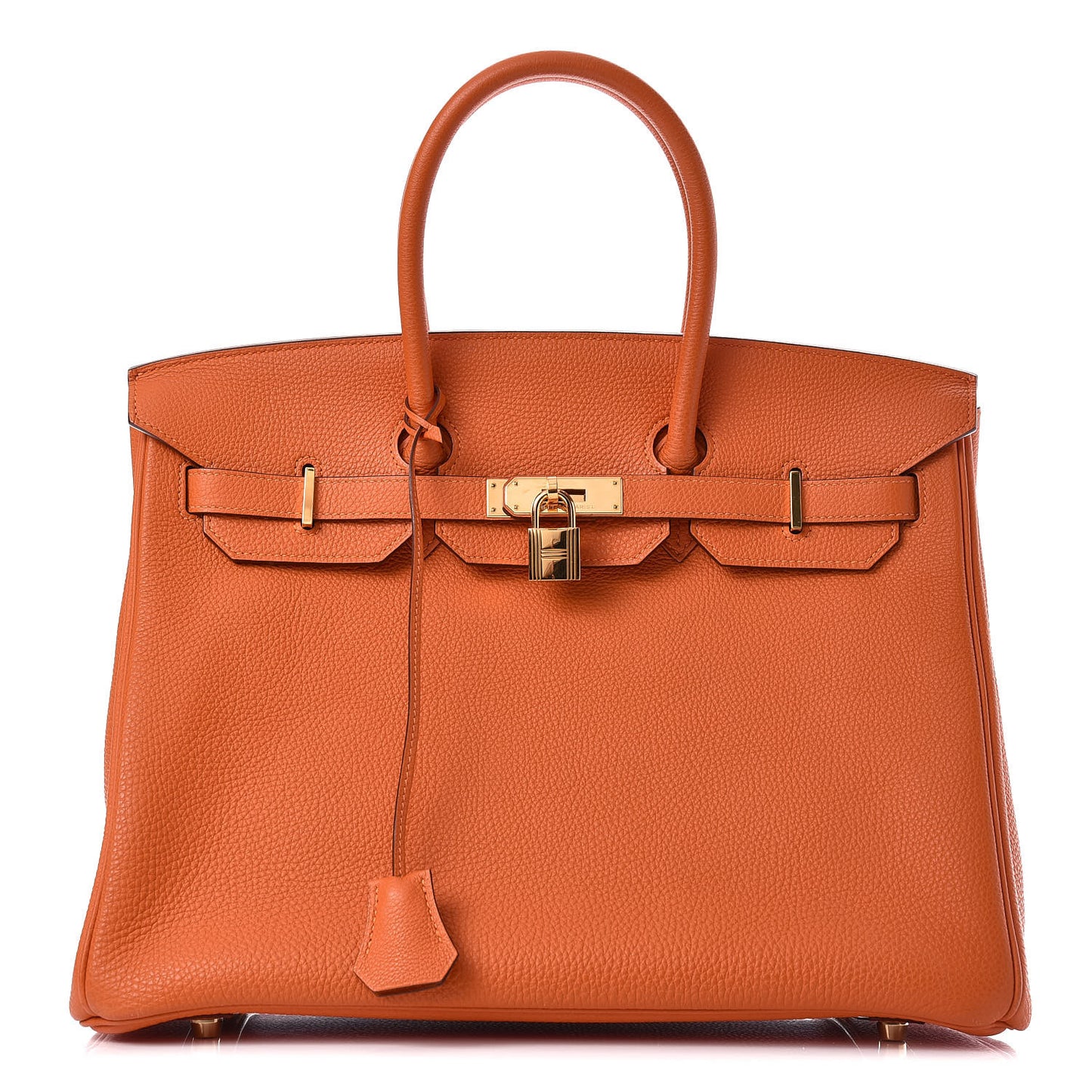 Togo Birkin 35 Orange