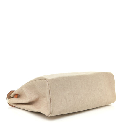 Hermes Toile Vache Calfskin Herbag 36 MM Natural 4 of 17