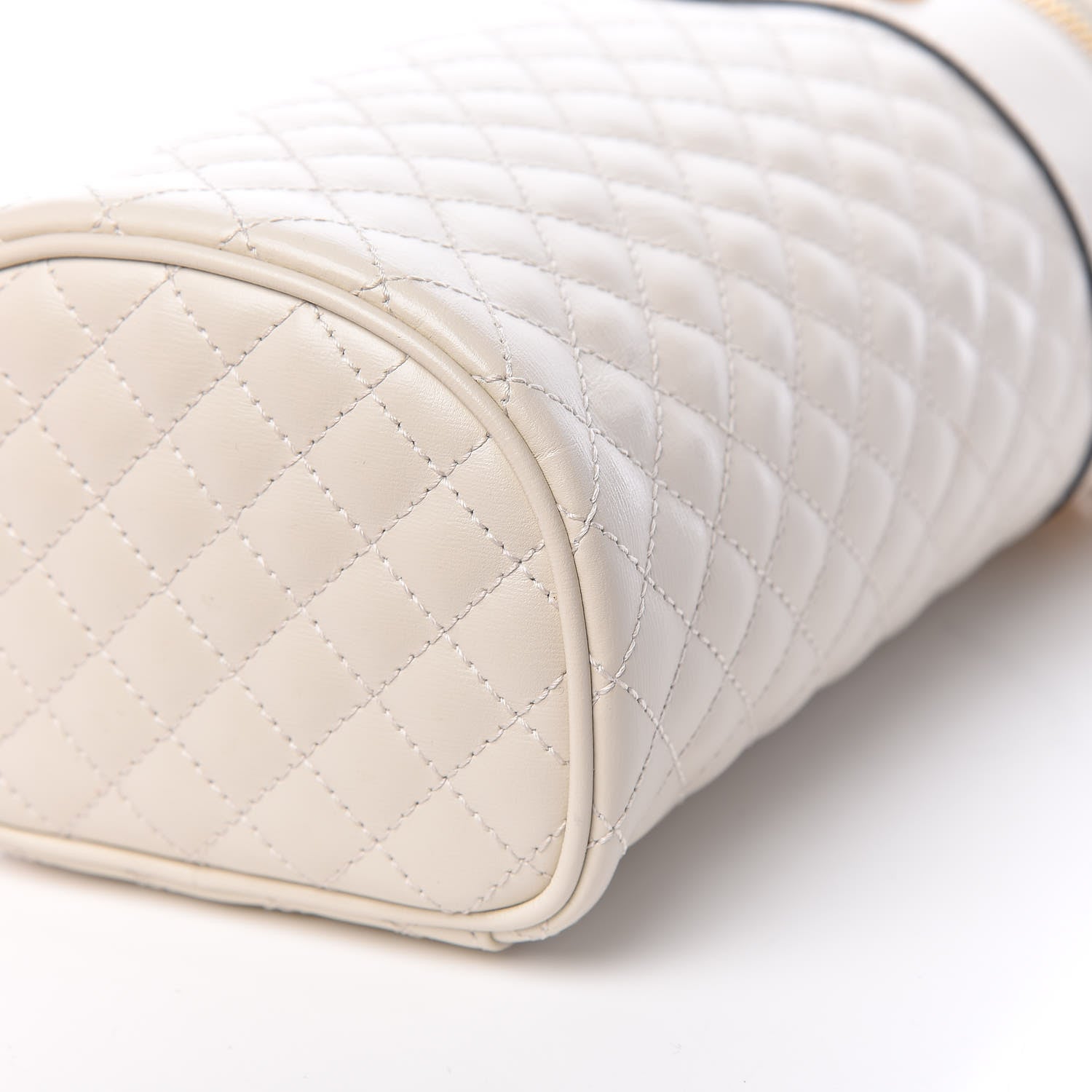 Gucci Calfskin Trapuntata Zumi Belt Bag Off White 11 of 12