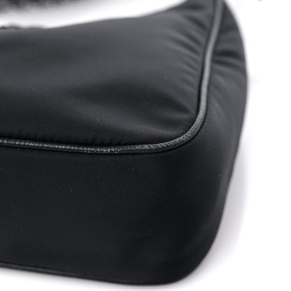 Prada Nylon Re-Edition 2005 Shoulder Bag Black 11 of 12