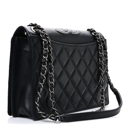 Chanel Calfskin Quilted Ballerine Flap Black 3 of 11
