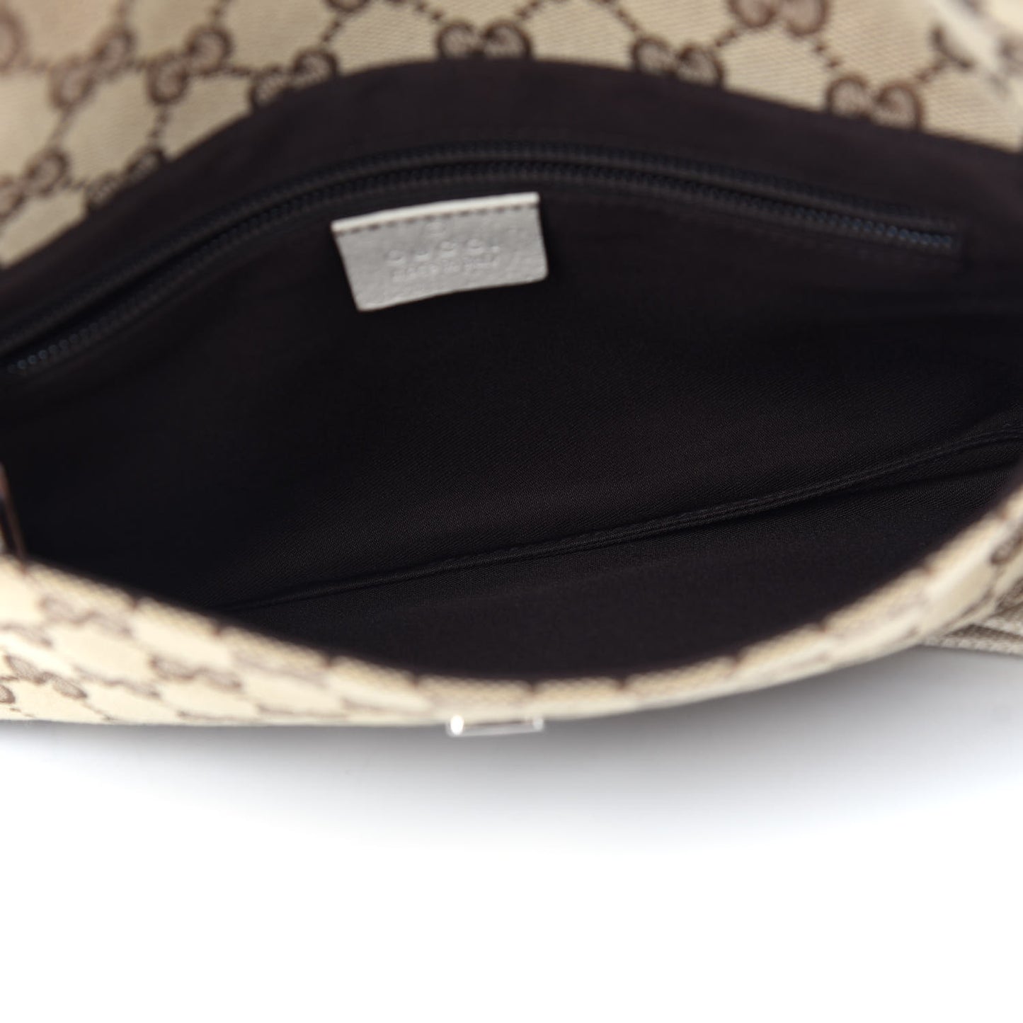Monogram Belt Bag White