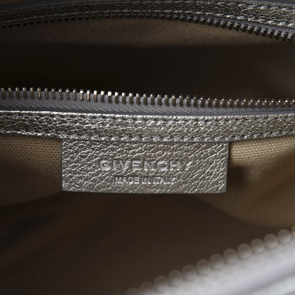 Givenchy Metallic Sugar Goatskin Small Antigona Silver 9 of 11