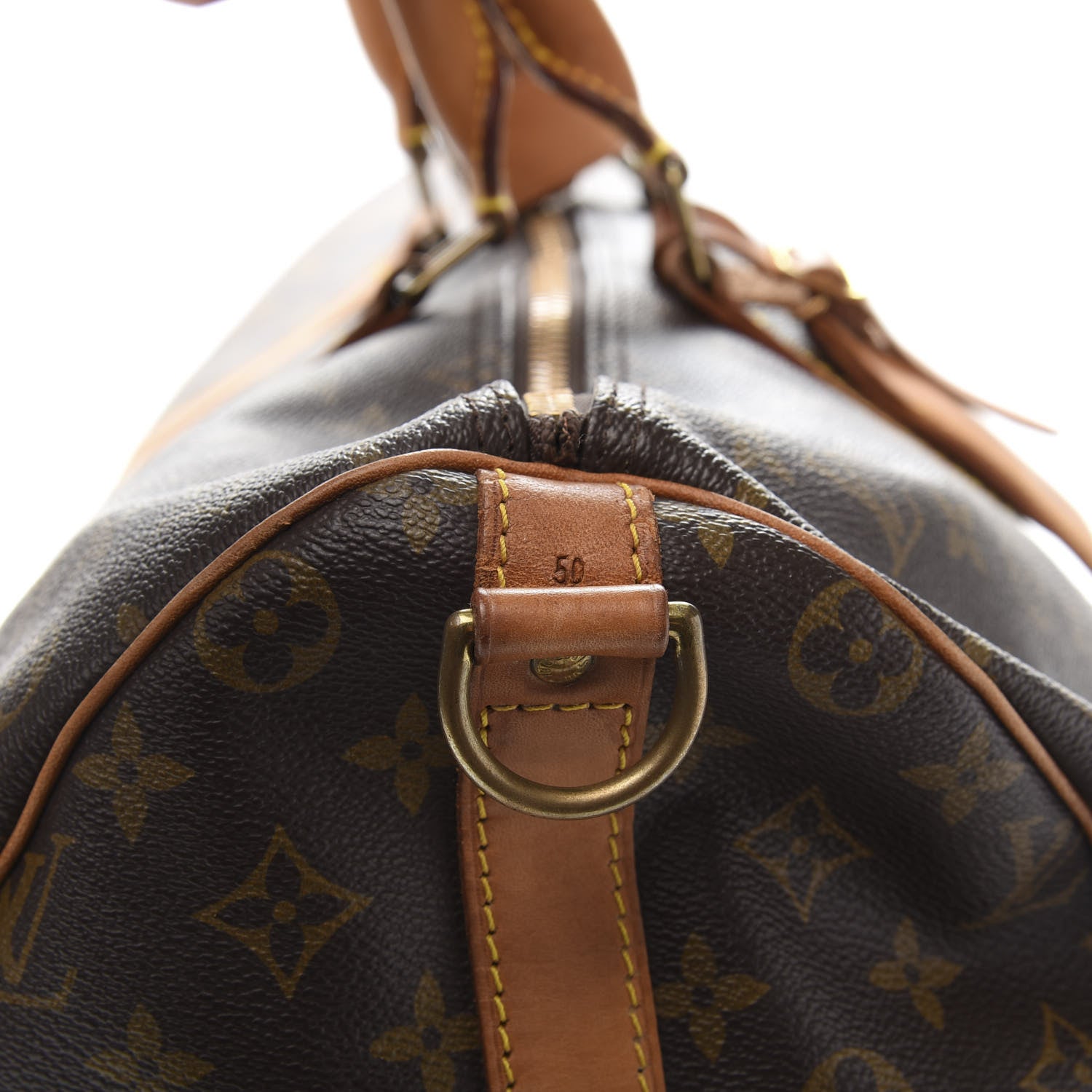 Louis Vuitton Monogram Keepall Bandouliere 50 10 of 14