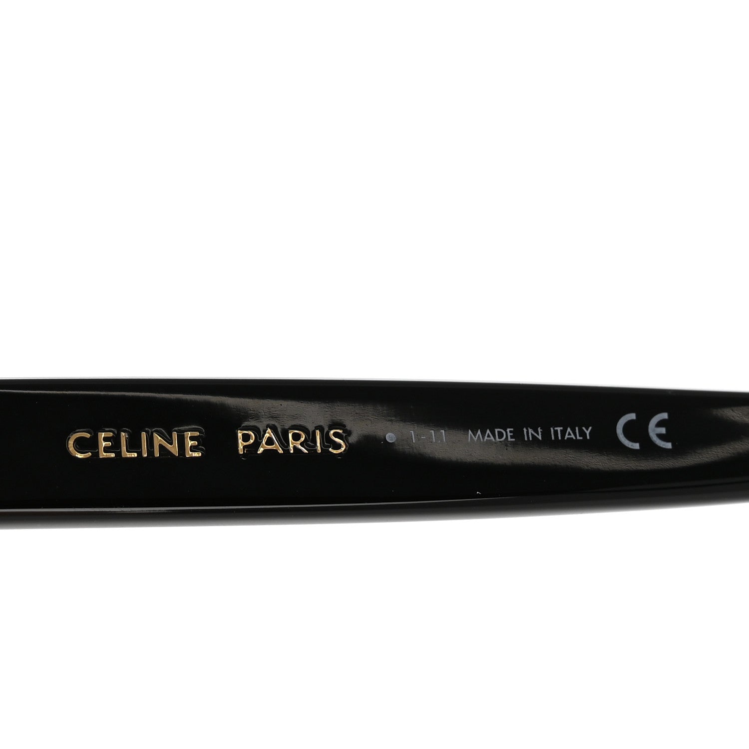 Celine Acetate Cat Eye Sunglasses CL40193I Black 5 of 9