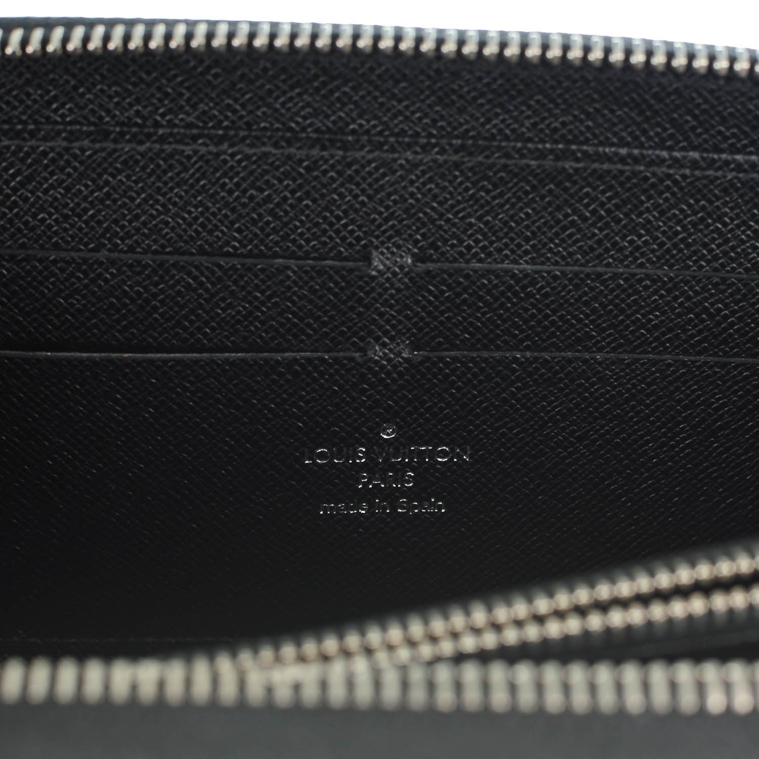 Louis Vuitton Epi Electric Zippy Wallet Black 6 of 7