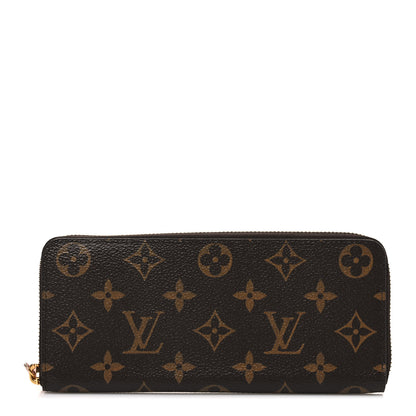 Louis Vuitton Monogram Clemence Wallet Rose Ballerine 1 of 7