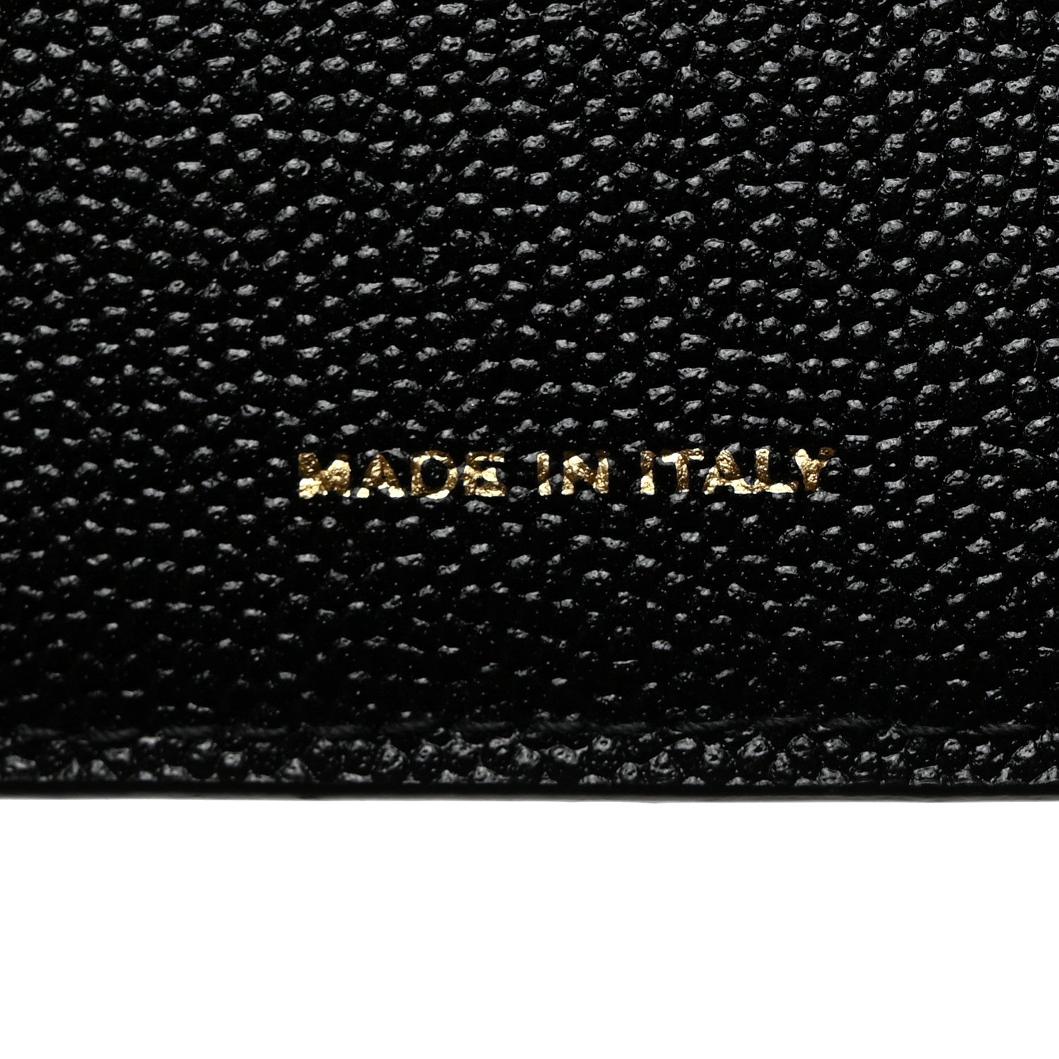 Saint Laurent Grain De Poudre Monogram Bi-Fold Wallet Black 6 of 9