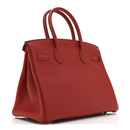 Hermes Togo Birkin 30 Vermillion 3 of 10