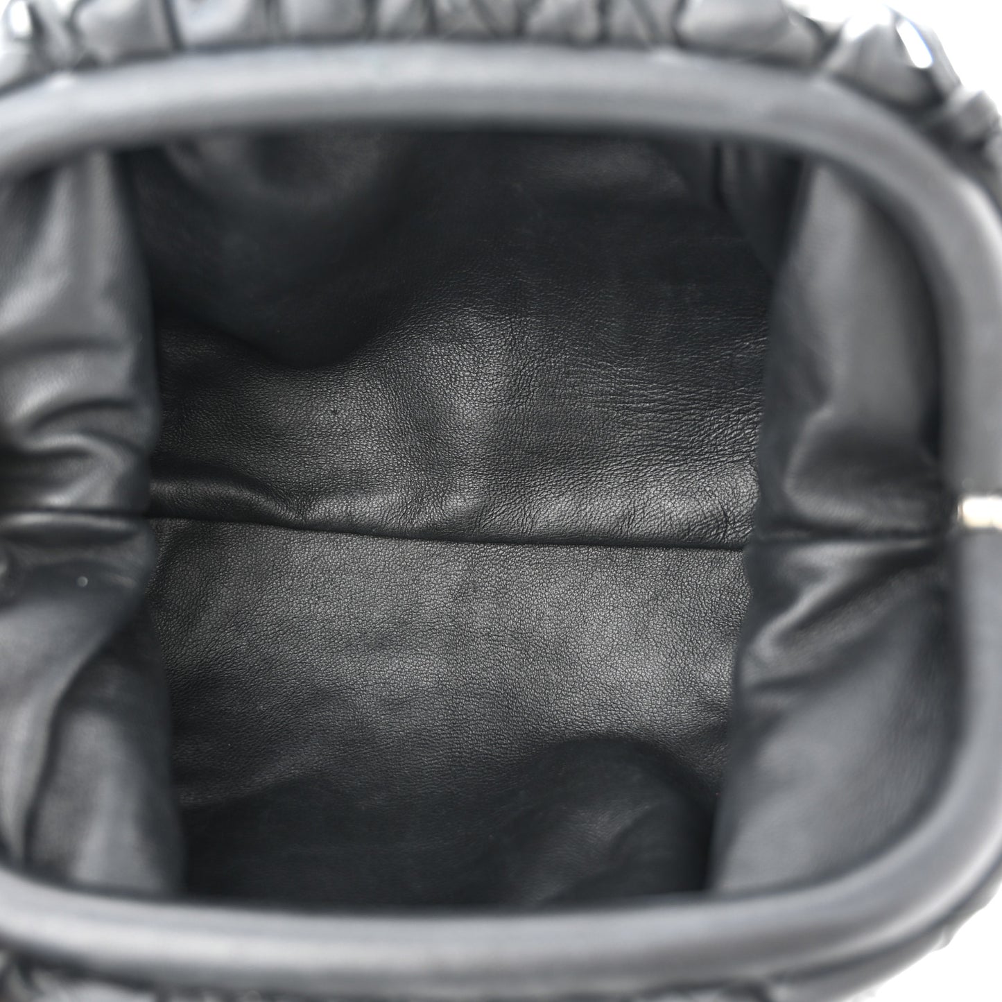 Nappa Intrecciato The Mini Pouch Black