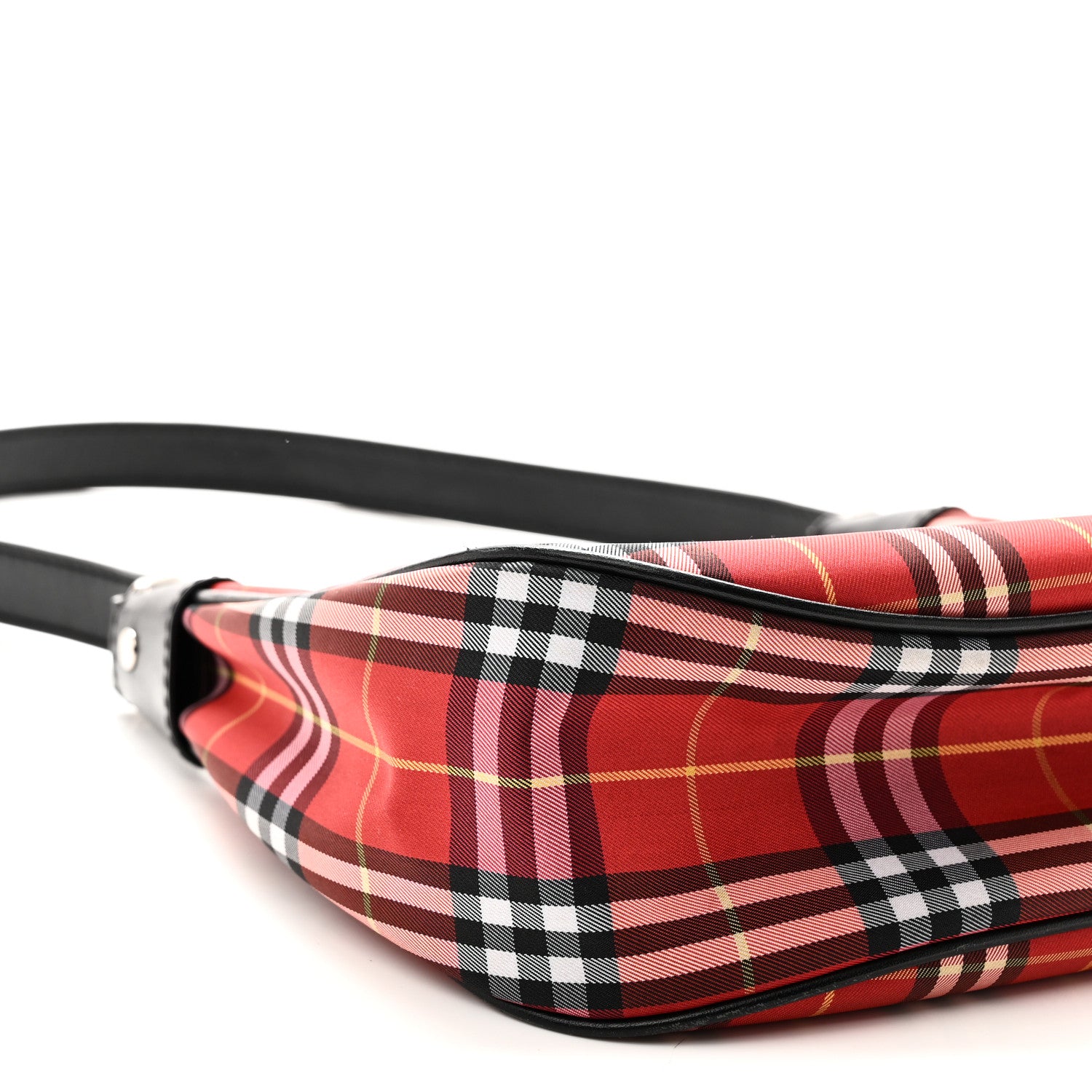 Burberry House Check Shoulder Bag Red 1937353 – FASHIONPHILE
