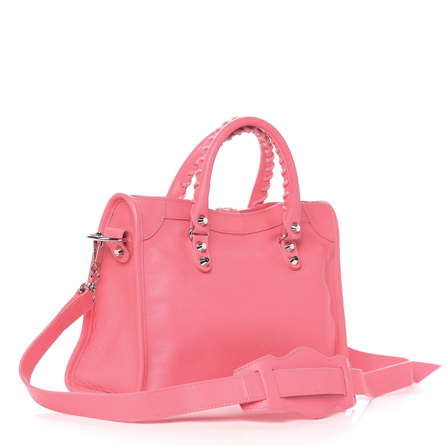 Veau Gravier Classic Silver Hardware S City Rose Dragee