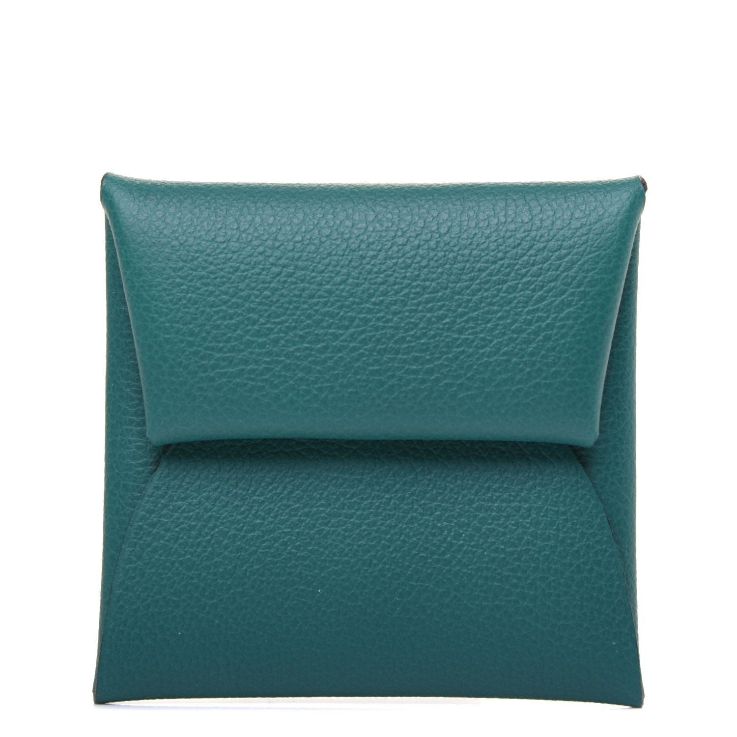 Hermes Evercolor Verso Bastia Coin Purse Malachite Bleu Atoll 1 of 8
