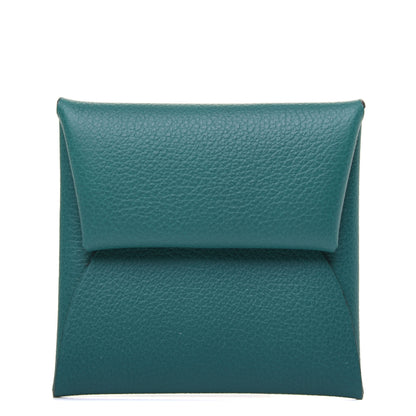 Hermes Evercolor Verso Bastia Coin Purse Malachite Bleu Atoll 1 of 8