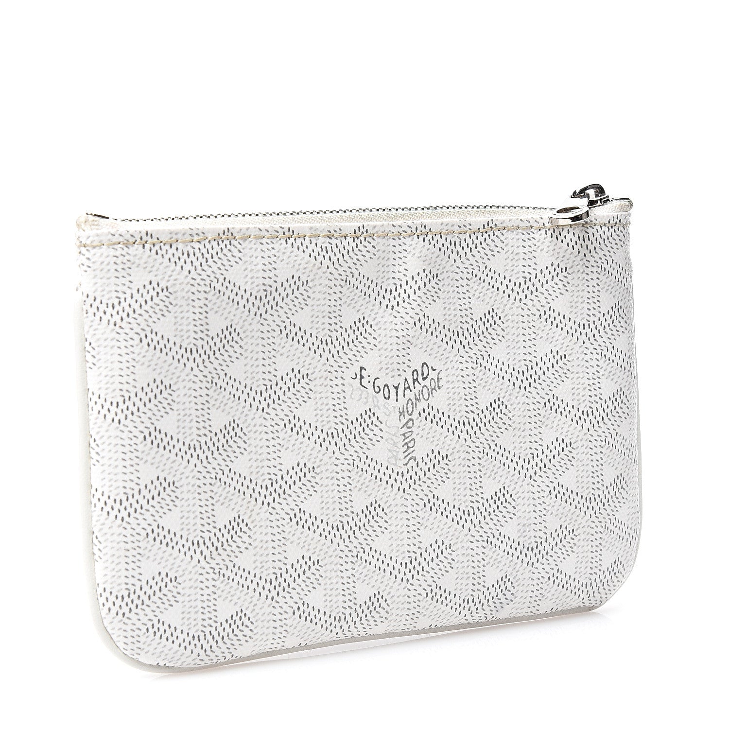 Goyard Goyardine Mini Senat Pochette White 2 of 6