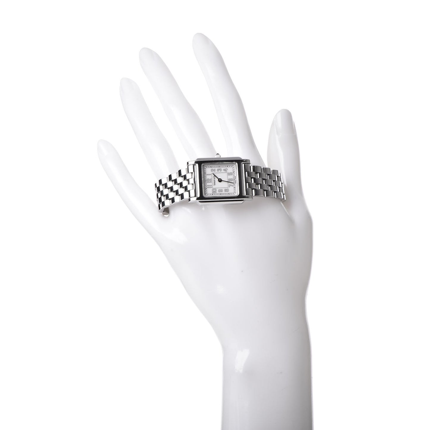 Stainless Steel 24mm Classic Square Quartz Watch
