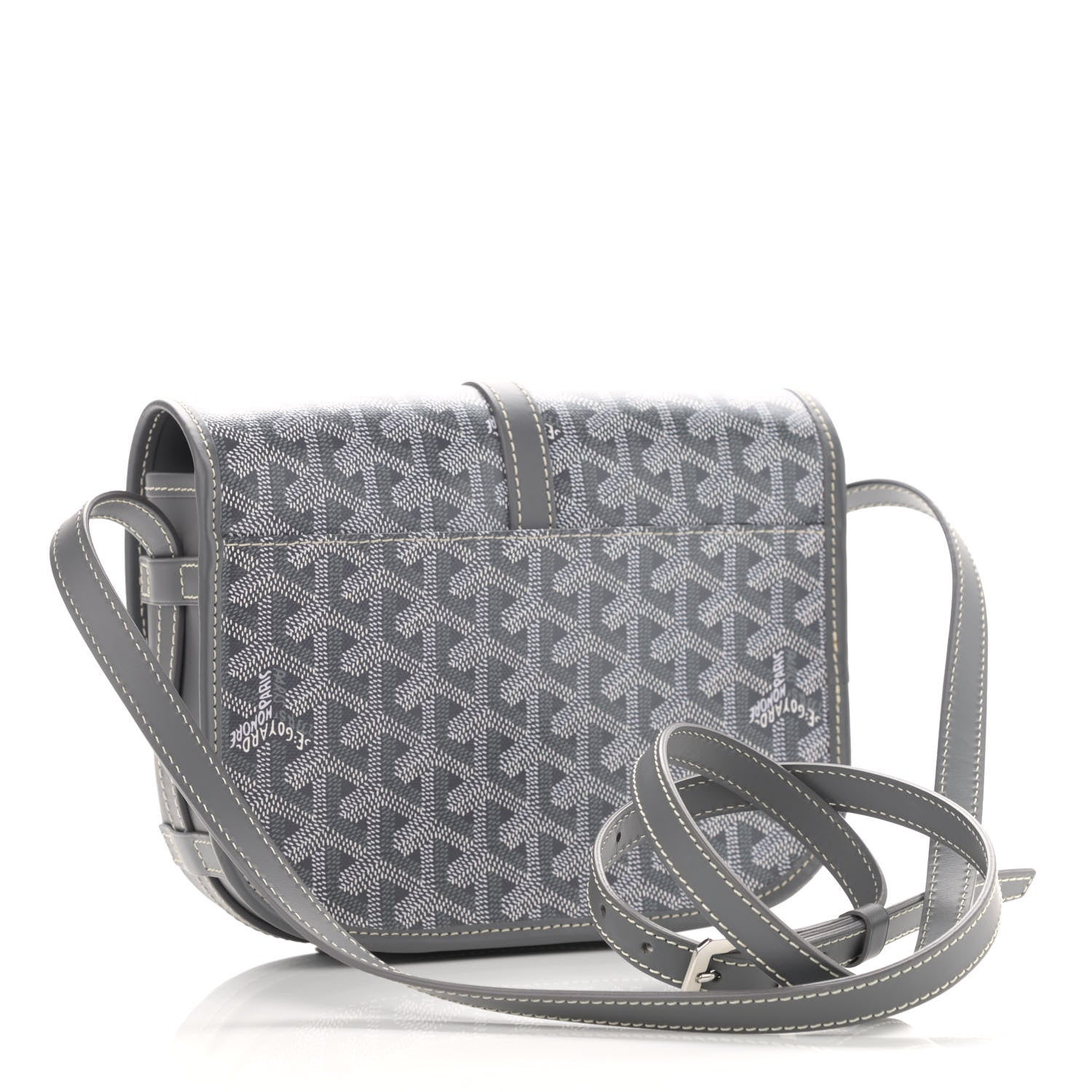 Goyard Goyardine Belvedere II PM Messenger Bag Gray 3 of 12