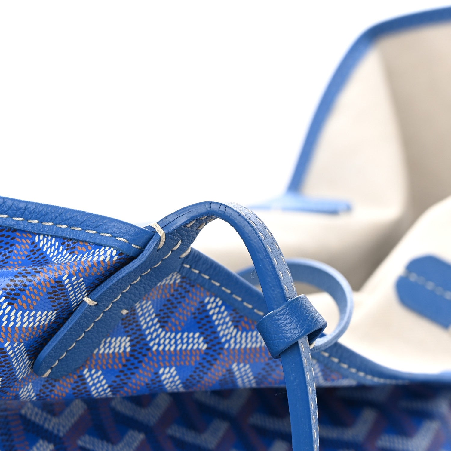 Goyard Goyardine Saint Louis GM Sky Blue 17 of 17