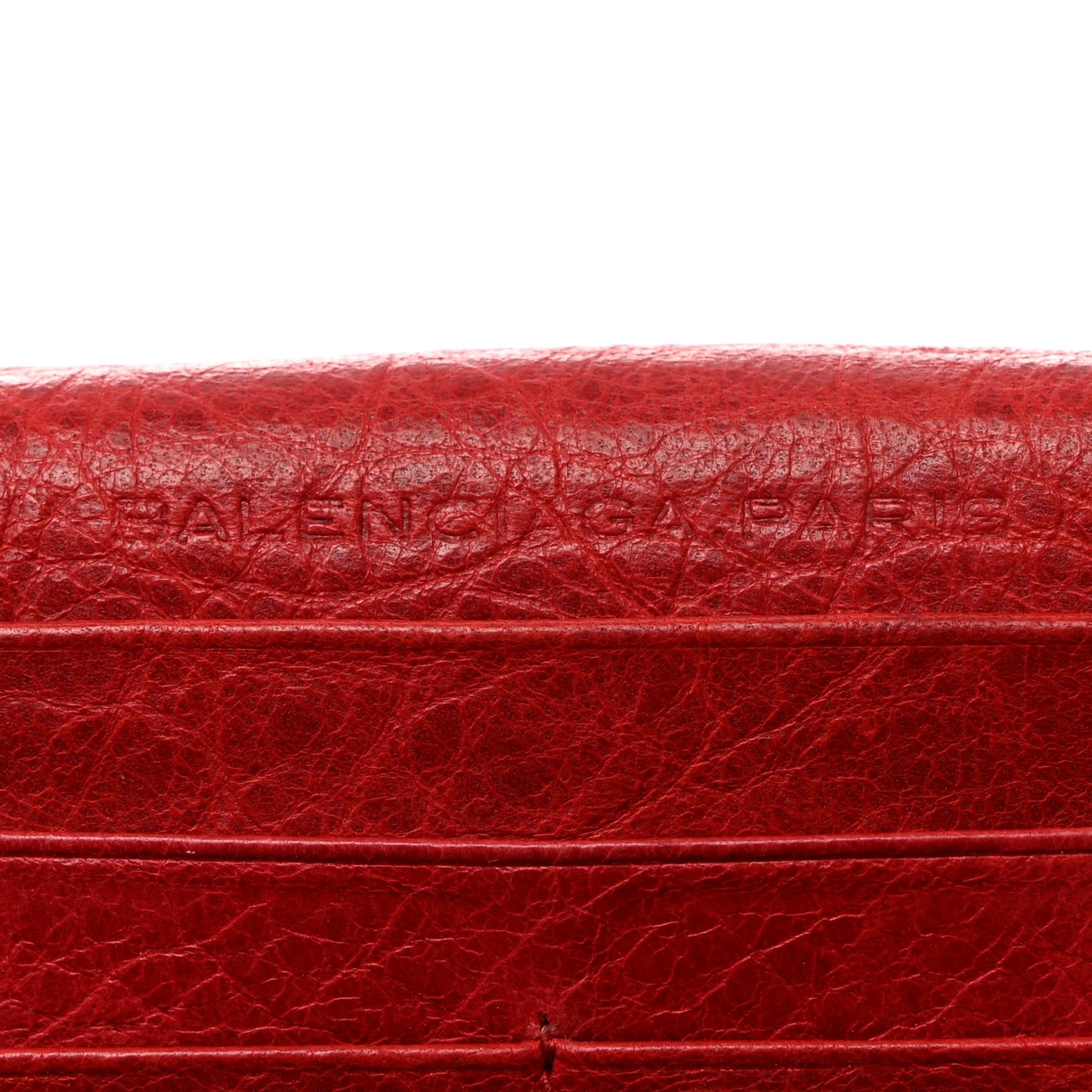 Agneau Classic Hardware Continental Zip Around Wallet Rouge Coquelicot