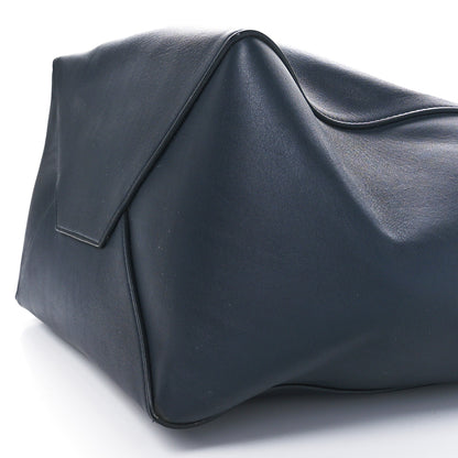 Celine Smooth Calfskin Small Tassel Cabas Phantom Navy Blue 9 of 9