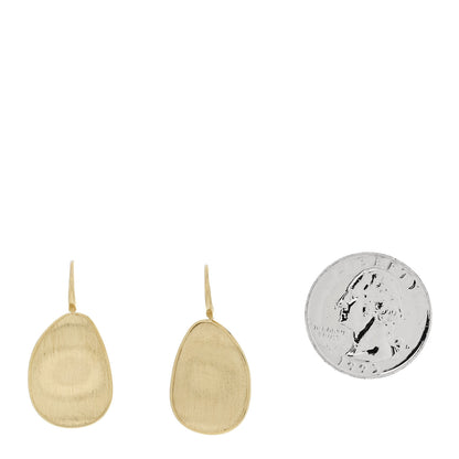 Marco Bicego 18K Yellow Gold Medium Lunaria Drop Earrings 2 of 5