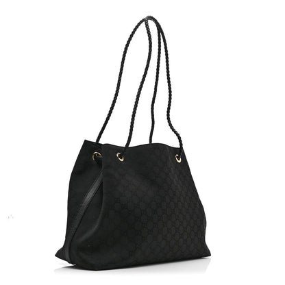 Gucci Nylon Monogram Gifford Tote Black 3 of 11