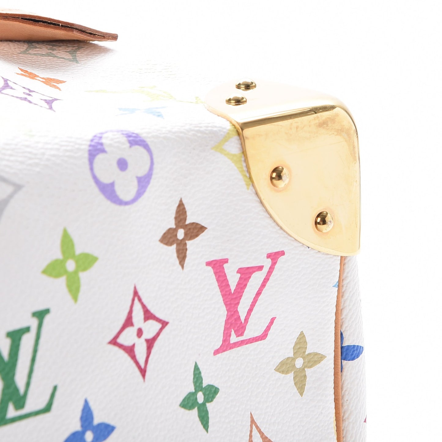 Monogram Multicolor Speedy 30 White