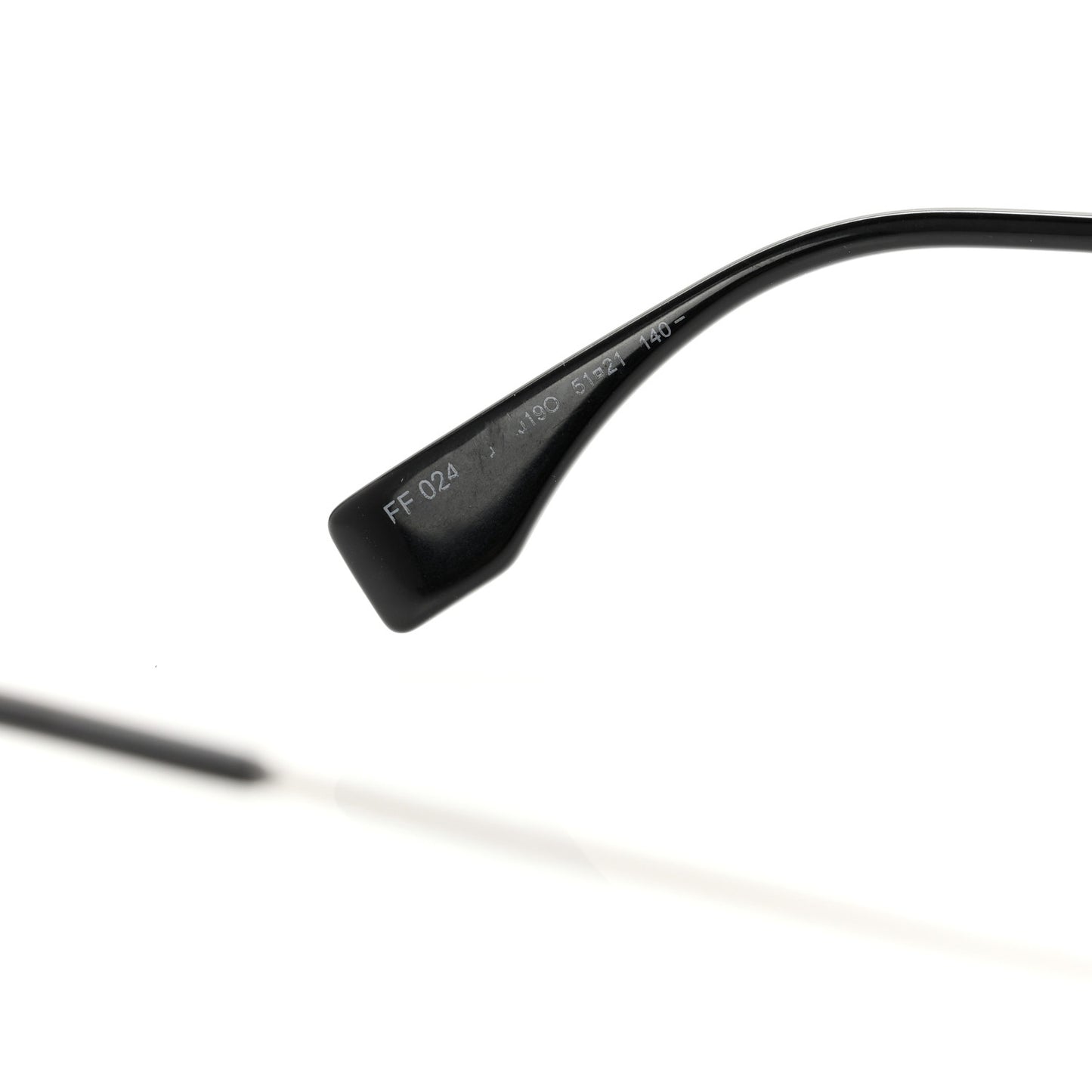 Metal Fendi FF024 Sunglasses Silver