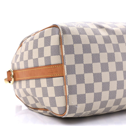 Louis Vuitton Damier Azur Speedy Bandouliere 25 8 of 9