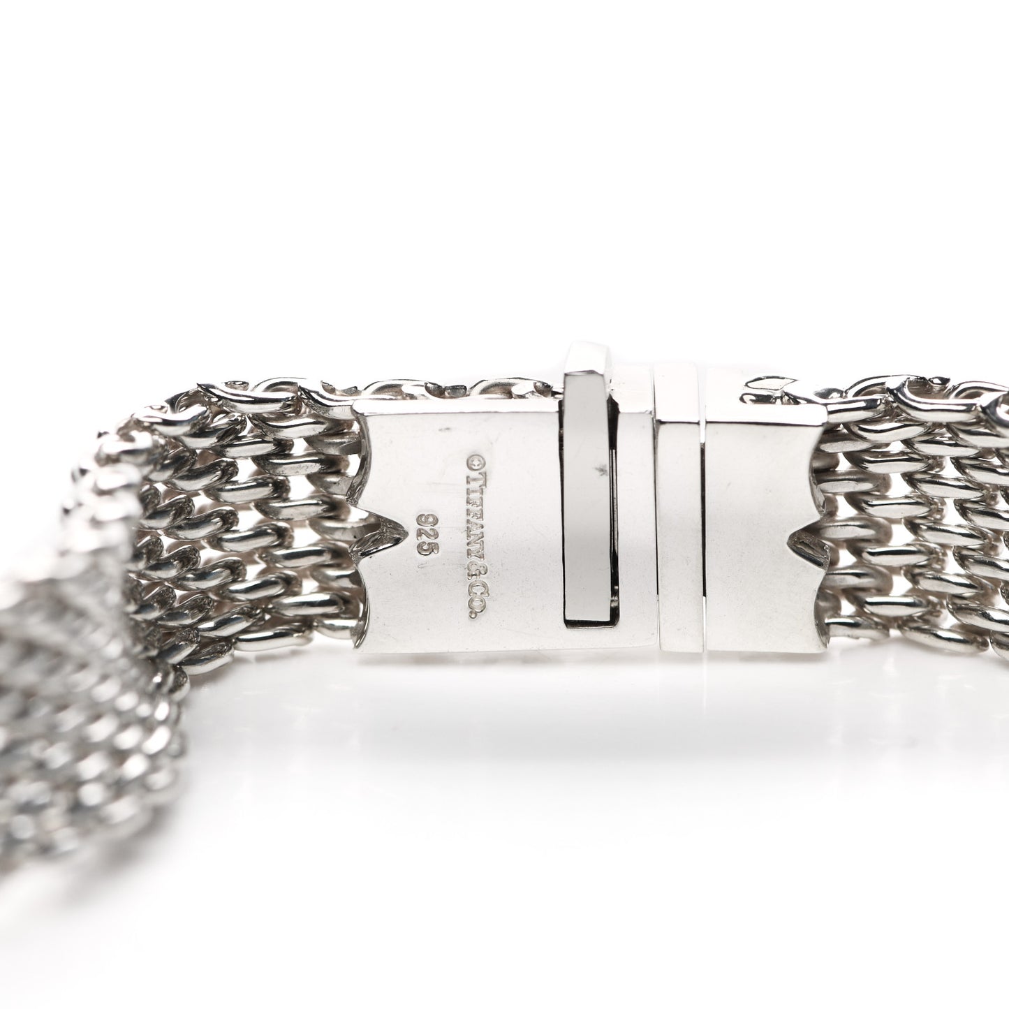 Sterling Silver Somerset Mesh Necklace
