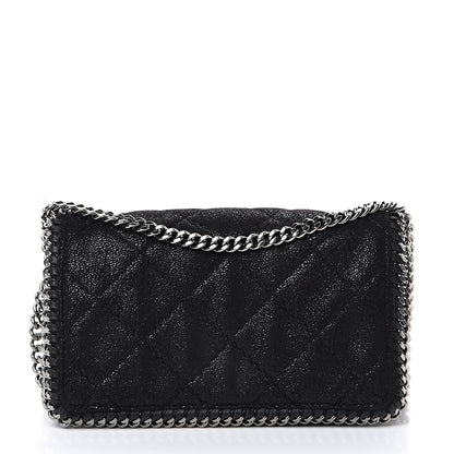 Stella McCartney Shaggy Deer Quilted Falabella Crossbody Bag Black 1 of 10