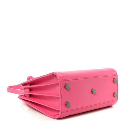 Saint Laurent Calfskin Nano Sac De Jour Lipstick Fuchsia 4 of 11