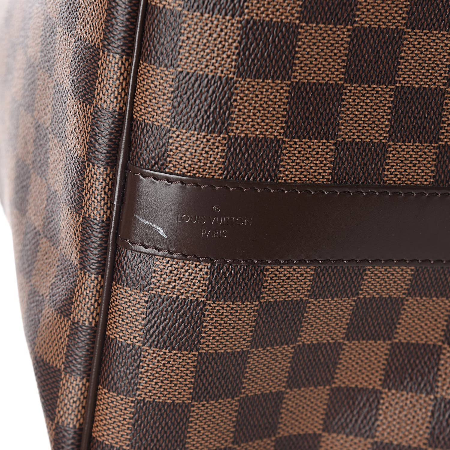 Louis Vuitton Damier Ebene Keepall Bandouliere 55 10 of 10