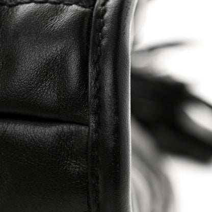 Gucci Calfskin Quilted Large Deco Tote Bag Black 11 of 11