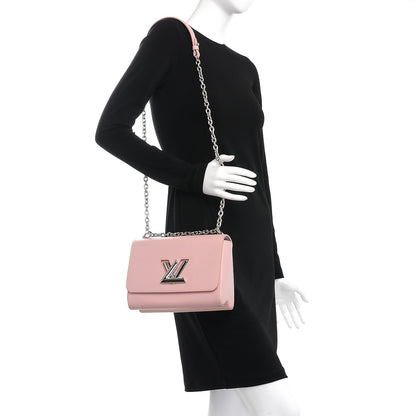 Louis Vuitton Epi Twist Shoulder Bag MM Rose Ballerine 2 of 10