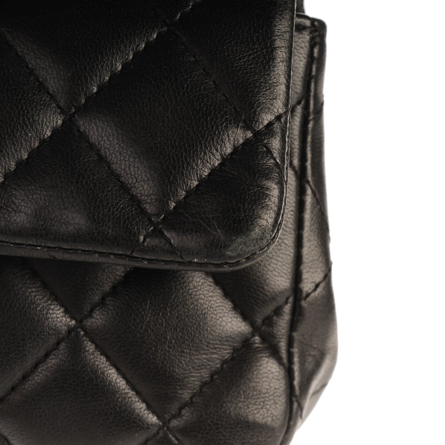 Chanel Lambskin Quilted Extra Mini Flap Black 10 of 10