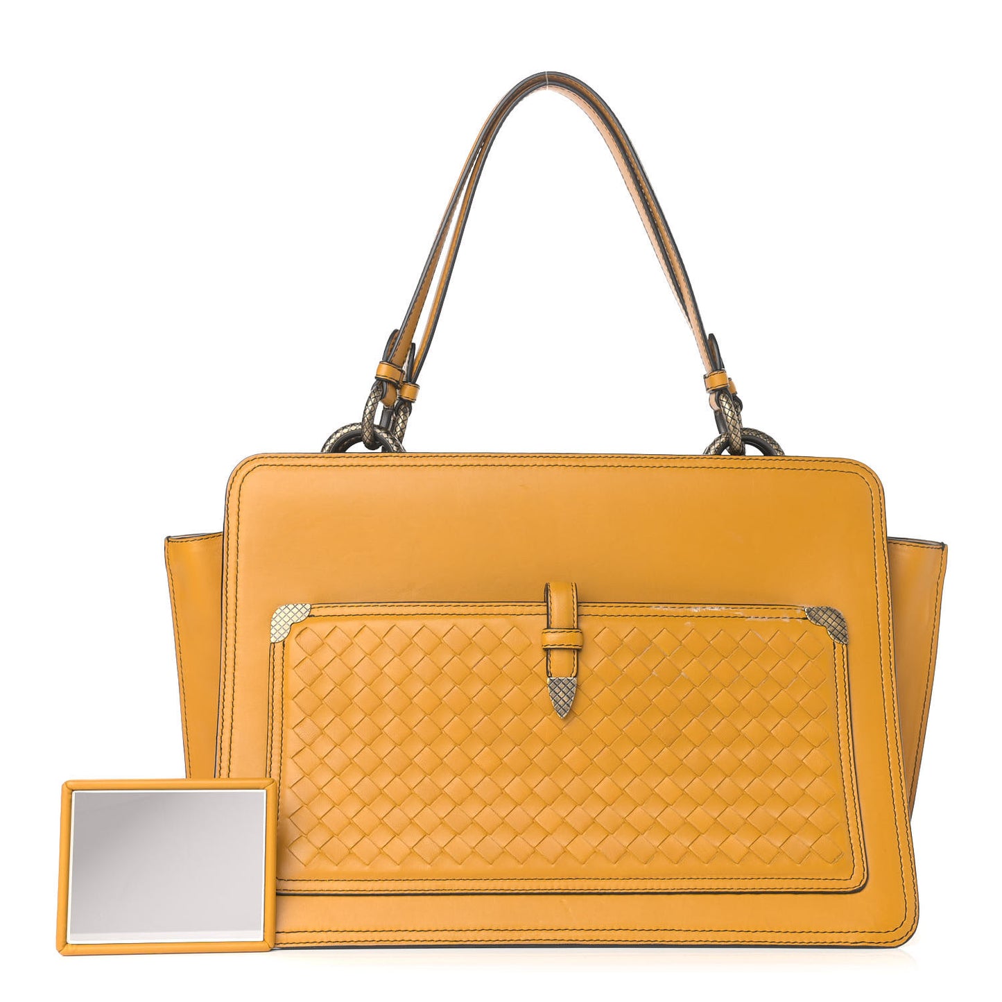 Nappa Tote Ocre