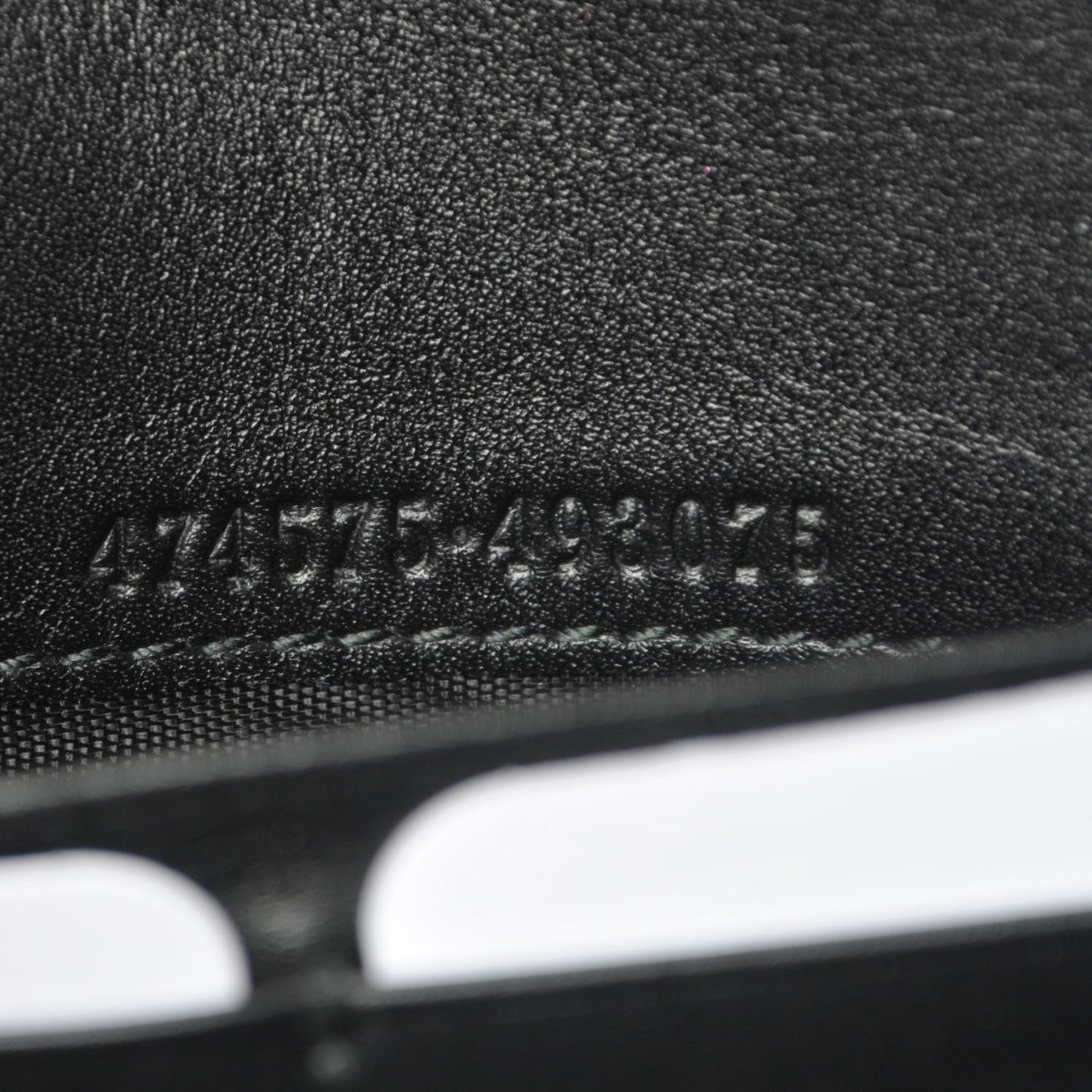 Calfskin Matelasse GG Marmont Chain Wallet Black