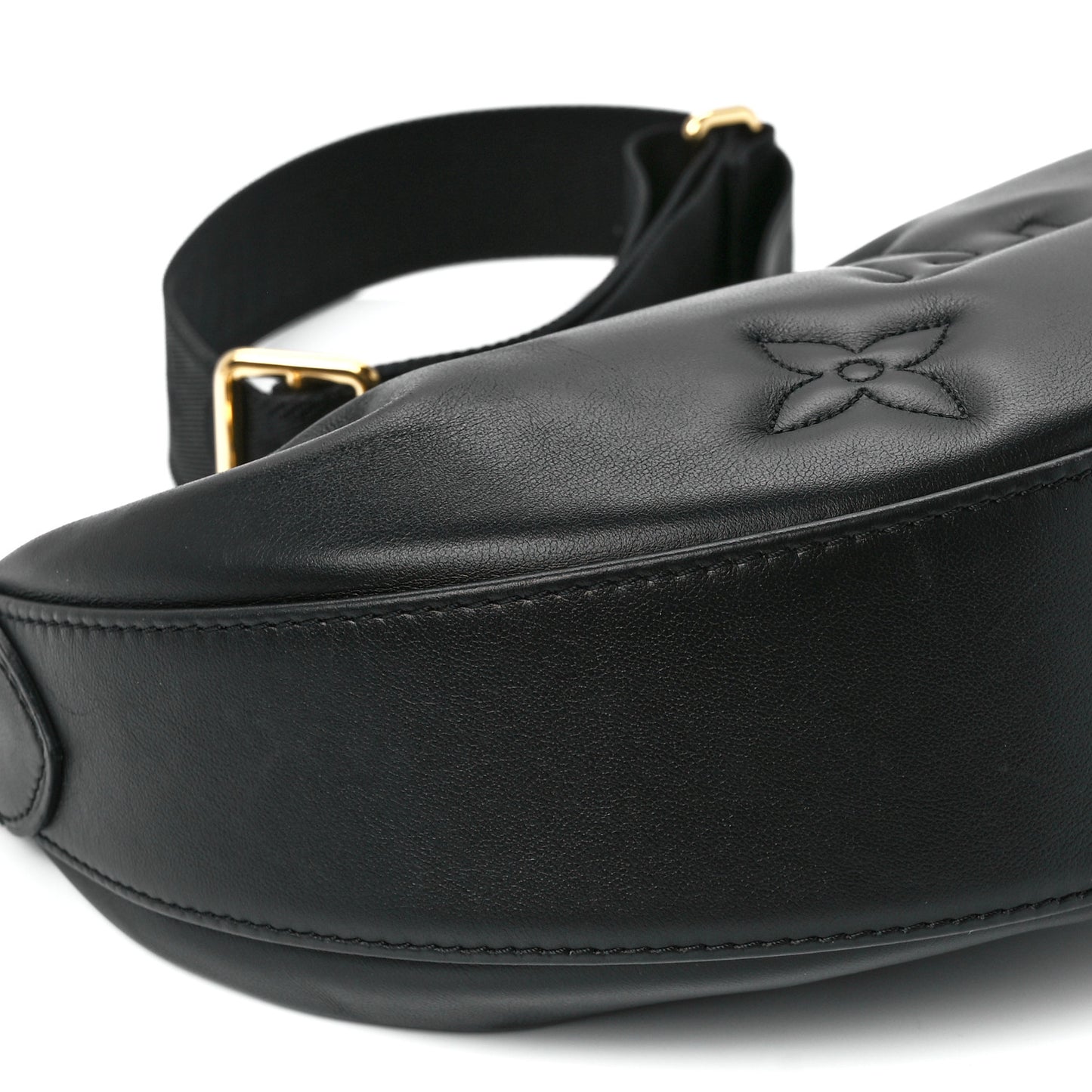 Calfskin Bubblegram Over The Moon Black