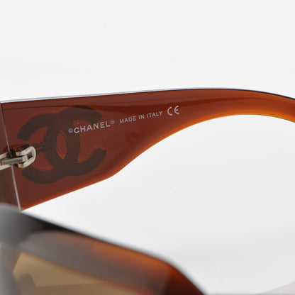 Chanel Mother of Pearl CC Sunglasses 5076 H Tortoise 5 of 6