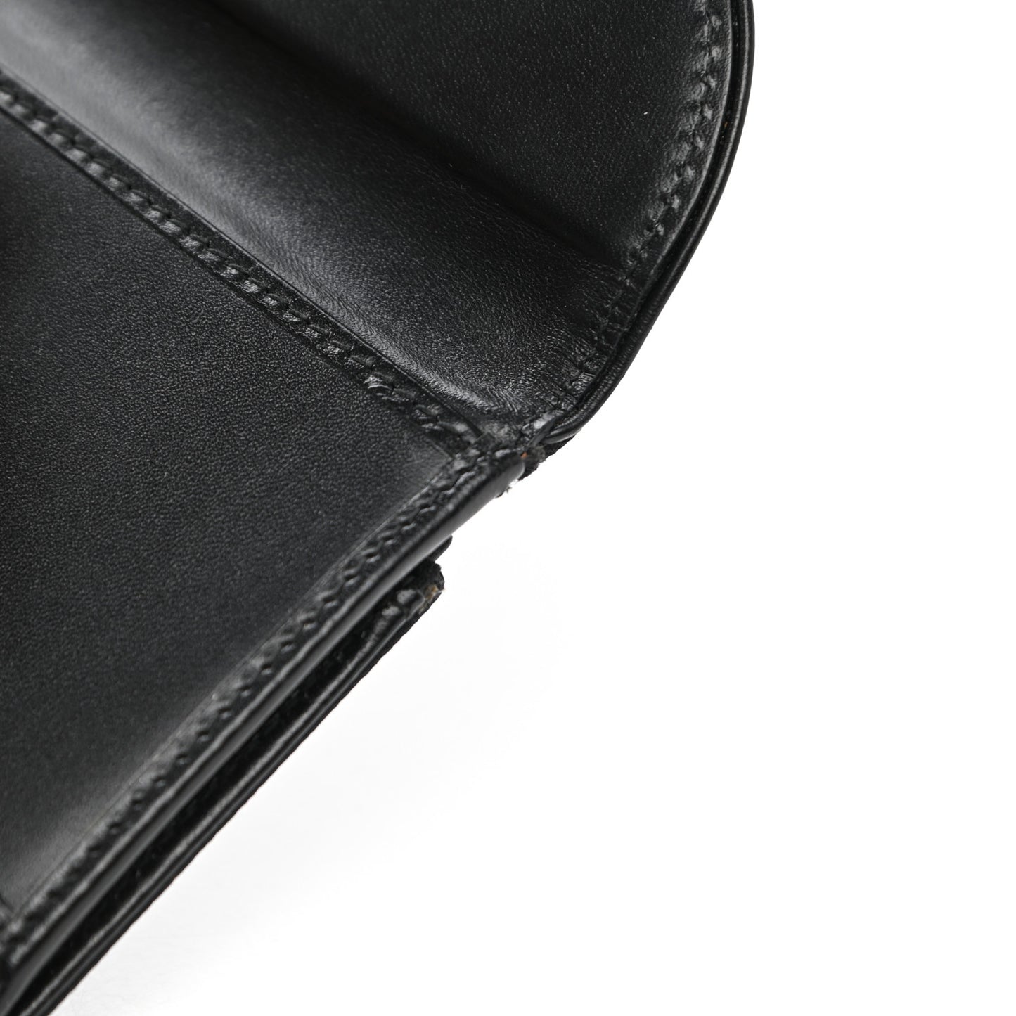 Nylon Saddle Wallet Black