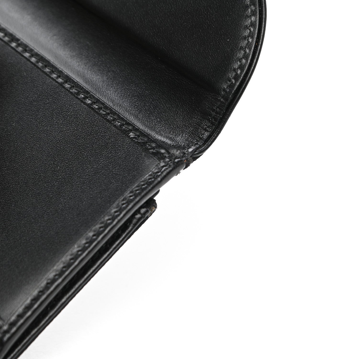 Christian Dior Nylon Saddle Wallet Black 9 of 10