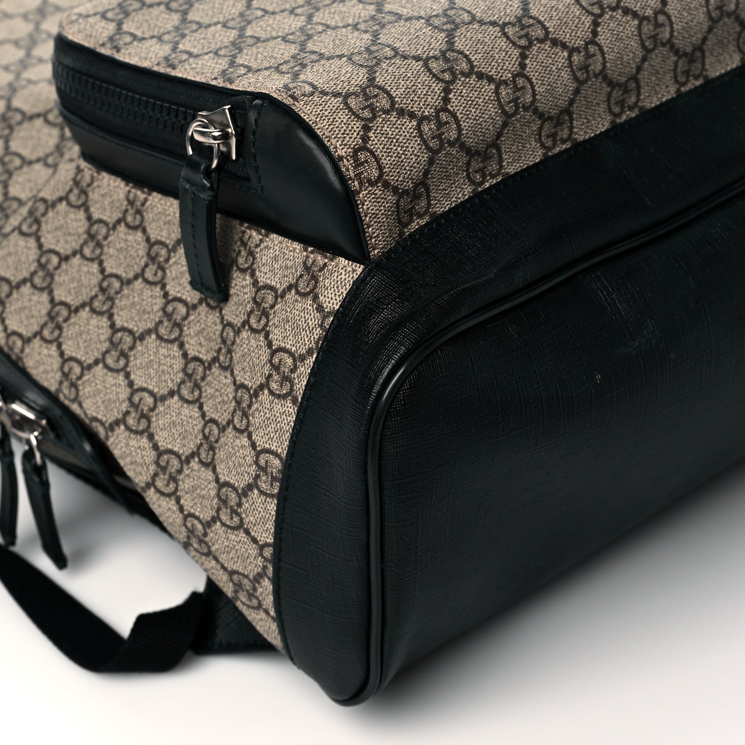 Gucci GG Supreme Monogram Medium Backpack Black 9 of 14