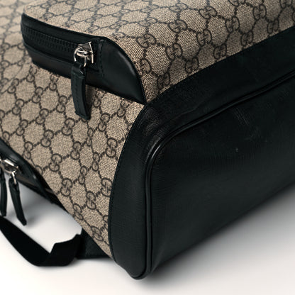 Gucci GG Supreme Monogram Medium Backpack Black 9 of 14