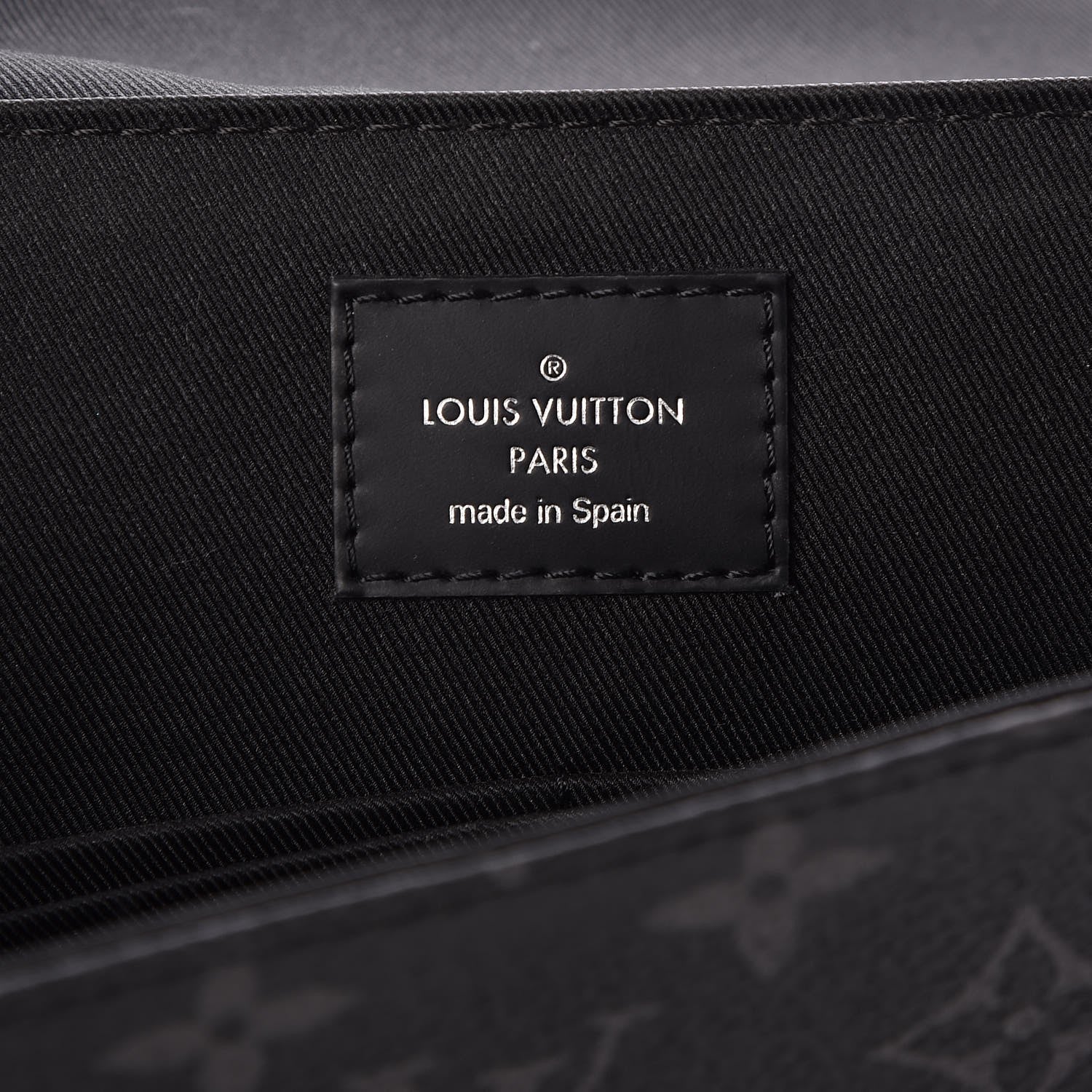 Louis Vuitton Monogram Eclipse Explorer PM Black 6 of 8