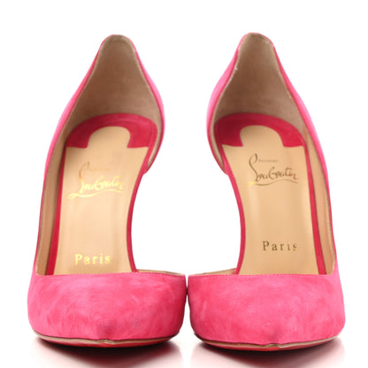 Christian Louboutin Suede Iriza 100 Pumps 39 Pink 2 of 9