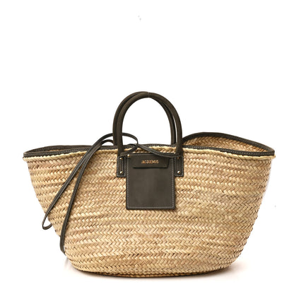 Jacquemus Raffia Le Grand Panier Soli Grey 1 of 11