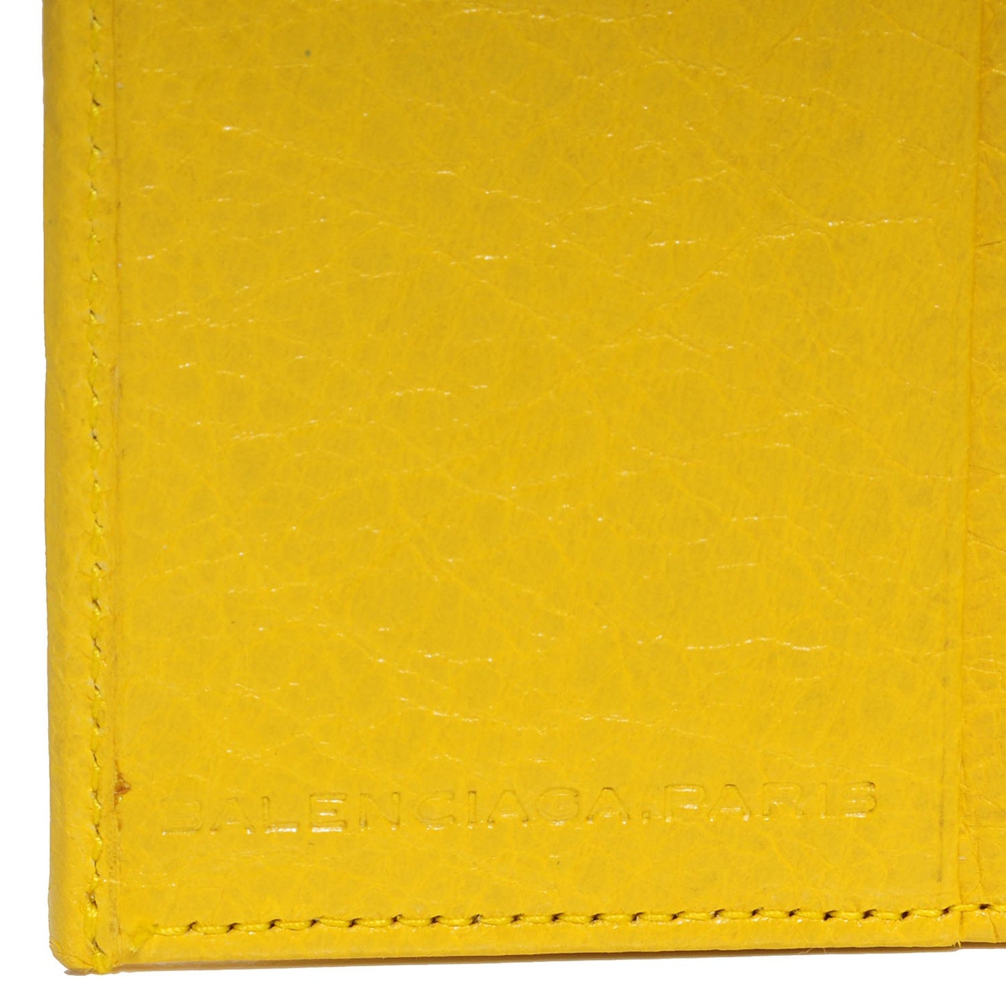 Agneau Giant 12 Silver Hardware Card Case Curry