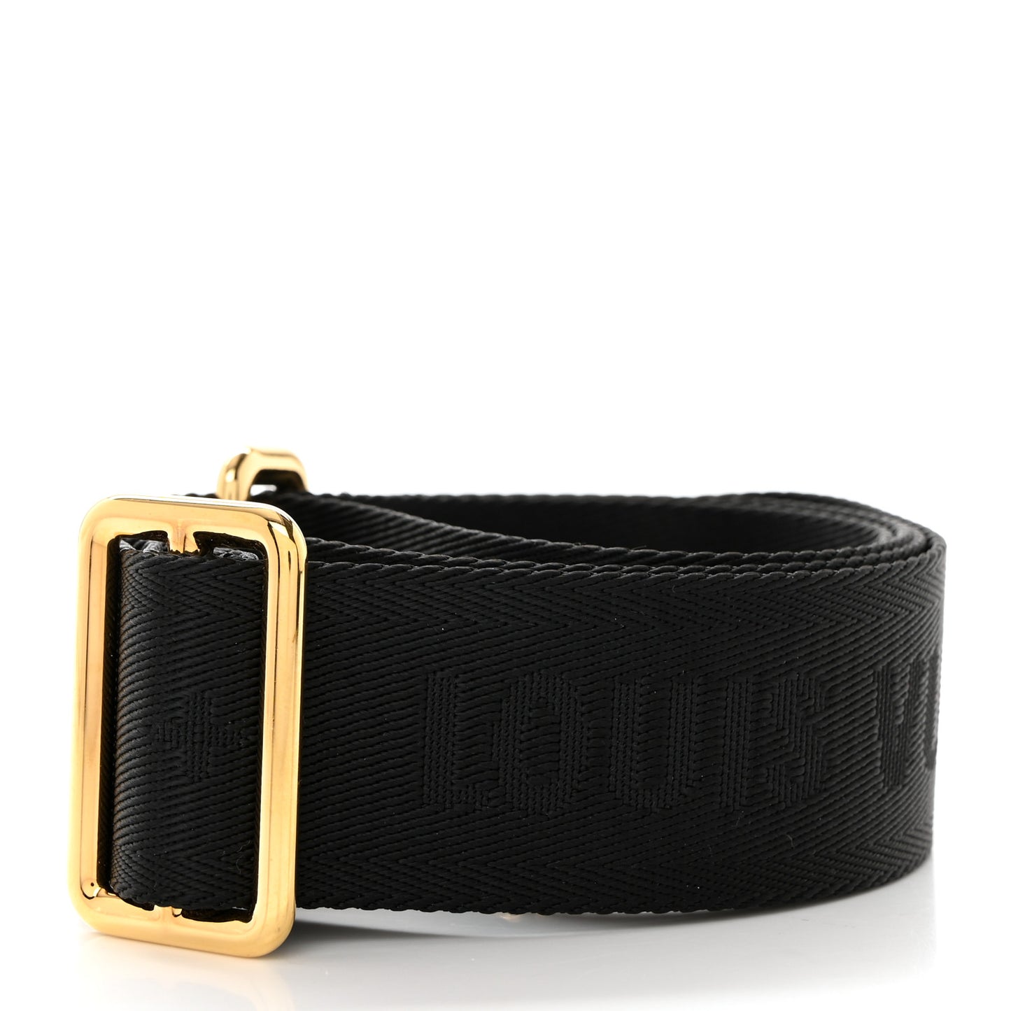 Nylon Petite Malle Souple Shoulder Strap Black