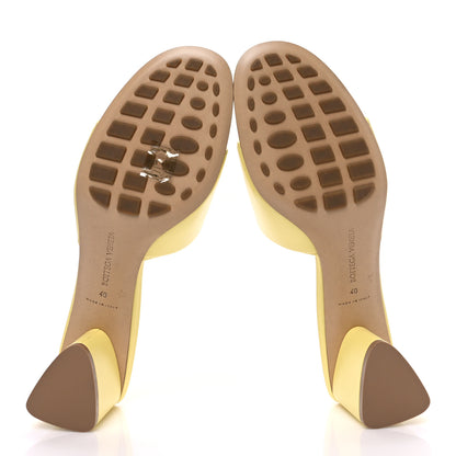 Bottega Veneta Vienna Calfskin The Band Mule Sandals 40 Lemonade 7 of 11